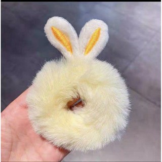 Dây cột tóc tai thỏ nhiều màu