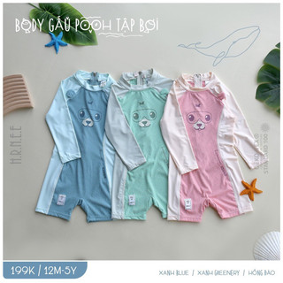 Hrnee Bộ bơi chống nắng cho bé 6M-4Y