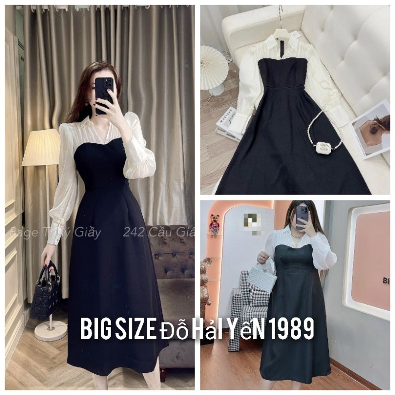 Đầm Sơ Mi Big Size (55kg đến 100kg)