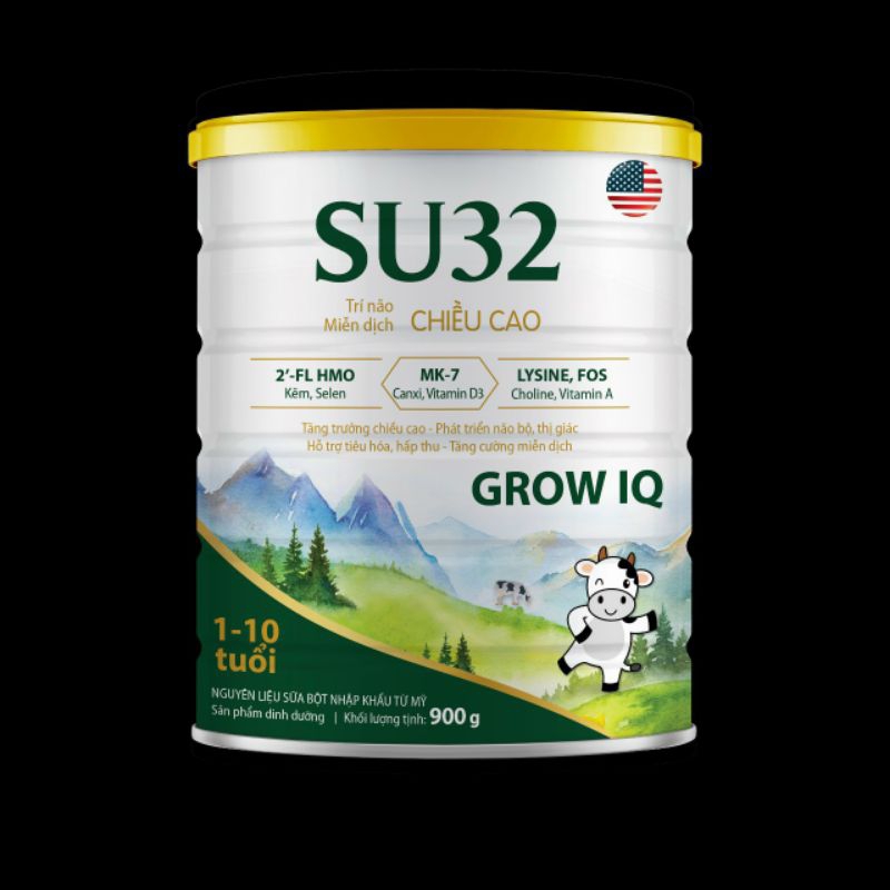 Sữa su 32 grow iq hộp 900g.