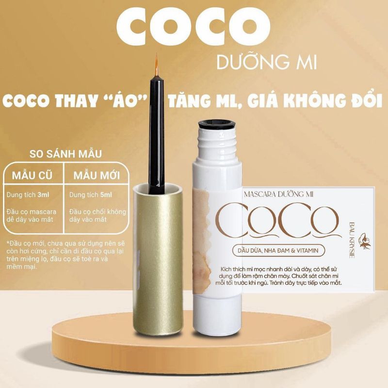 COCO Gel - Mascara Dưỡng Mi