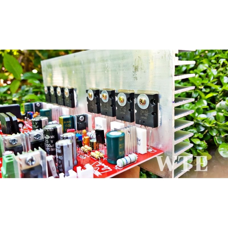 Công suất 8 sò 2 kênh liền nguồn dùng cho amply