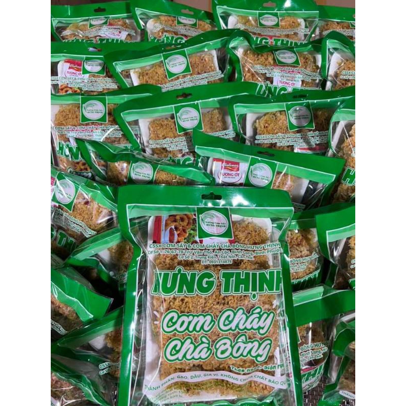 Cơm cháy siêu chà bông ăn cực ngon cực ghiền