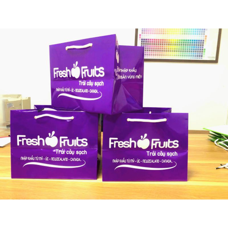 Túi Giấy Đựng Hoa Quả, Trái Cây Nhập Khẩu 1kg, 3kg, 5kg