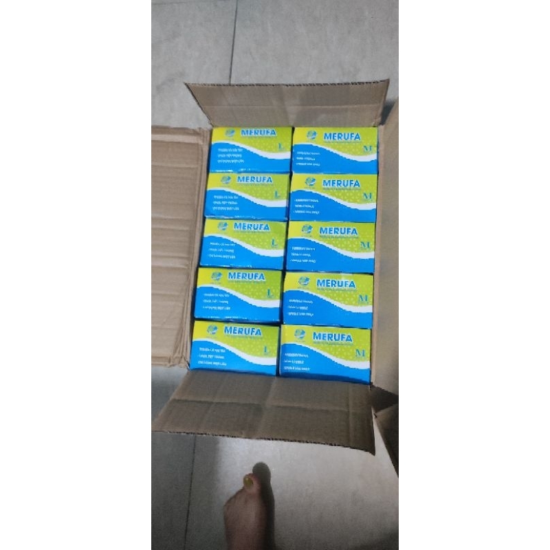 1 Hộp găng latex không bột