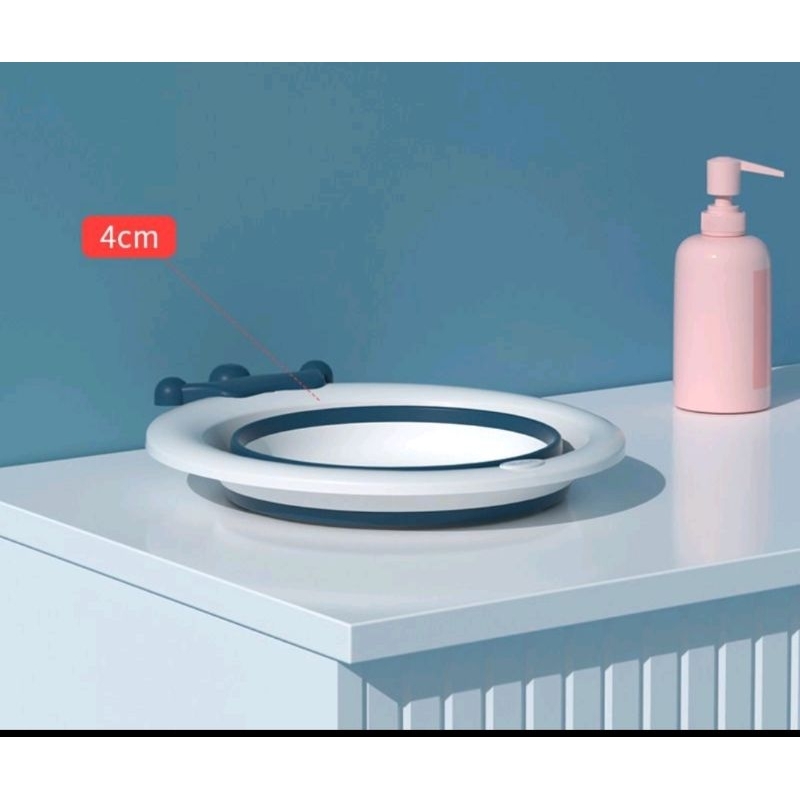 CHẬU RỬA MẶT GẤP GỌN CHO BÉ, THAU CHO BÉ