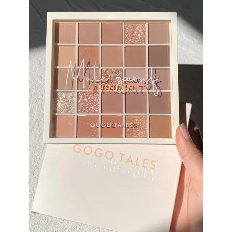 Bảng mắt gogotales 25 ô siêu bền lì màu nhiều phong cách
