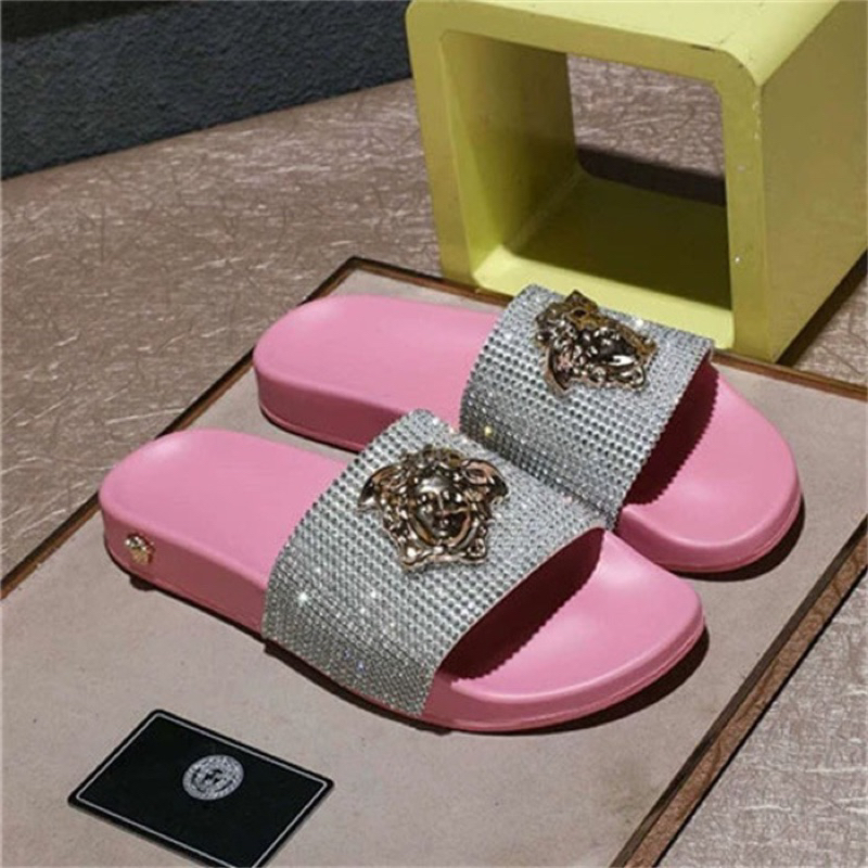 Dép đính đá full hộp hãng