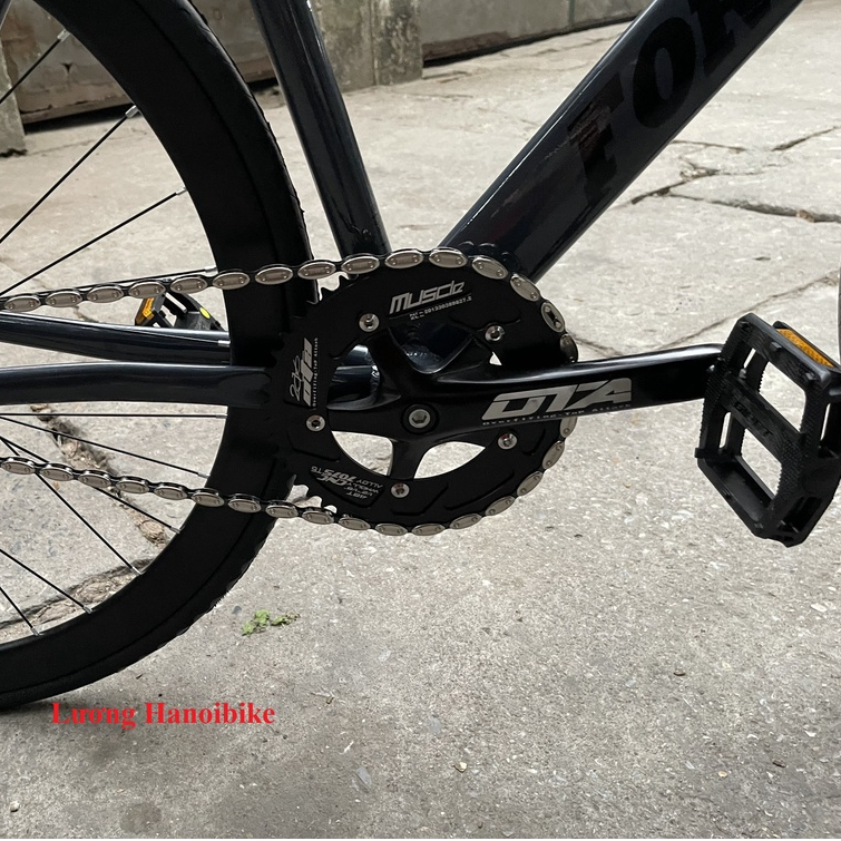 Xe đạp Fixed Gear Forward Xám đùi đĩa OTA đồ cơ bản