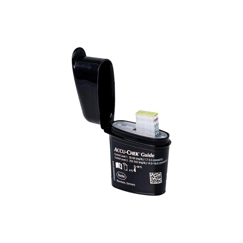 QUE THỬ ĐƯỜNG HUYẾT ACCUCHECK GUIDE 25-50 QUE Made in USA