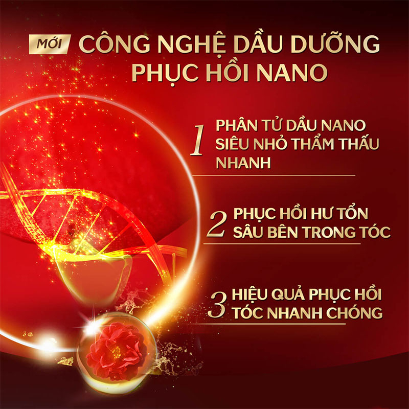 Dầu dưỡng tóc Tsubaki phục hồi hư tổn 50ml