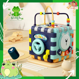 Khối lập phương 6 mặt tháo rời đồ chơi thông minh cho bé-Bondkids