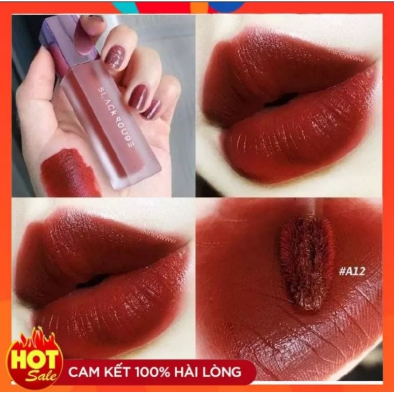 Son kem màu đẹp Black rouge A12 siêu lì | BigBuy360 - bigbuy360.vn