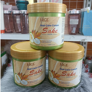 Kem hấp ủ tóc phục hồi hư tổn sake nice 1000ml
