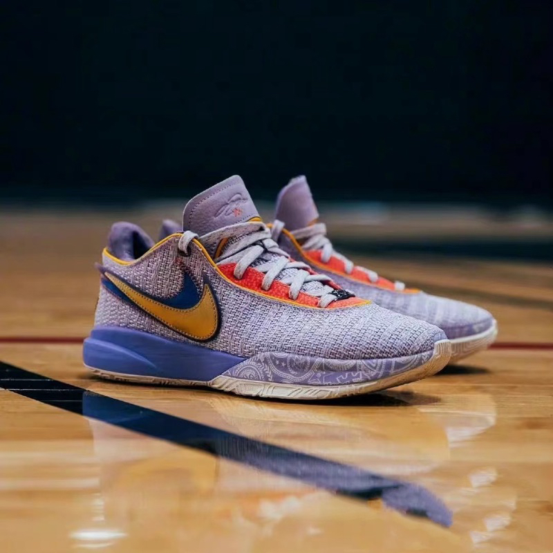 Lebron 20 Violet frost chính hãng 100%
