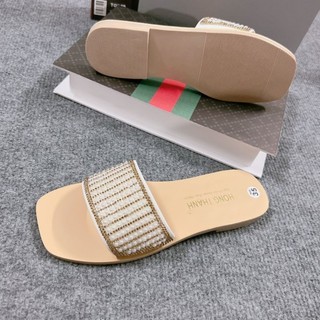 Dép nữ đóng quai ngang siêu đẹp