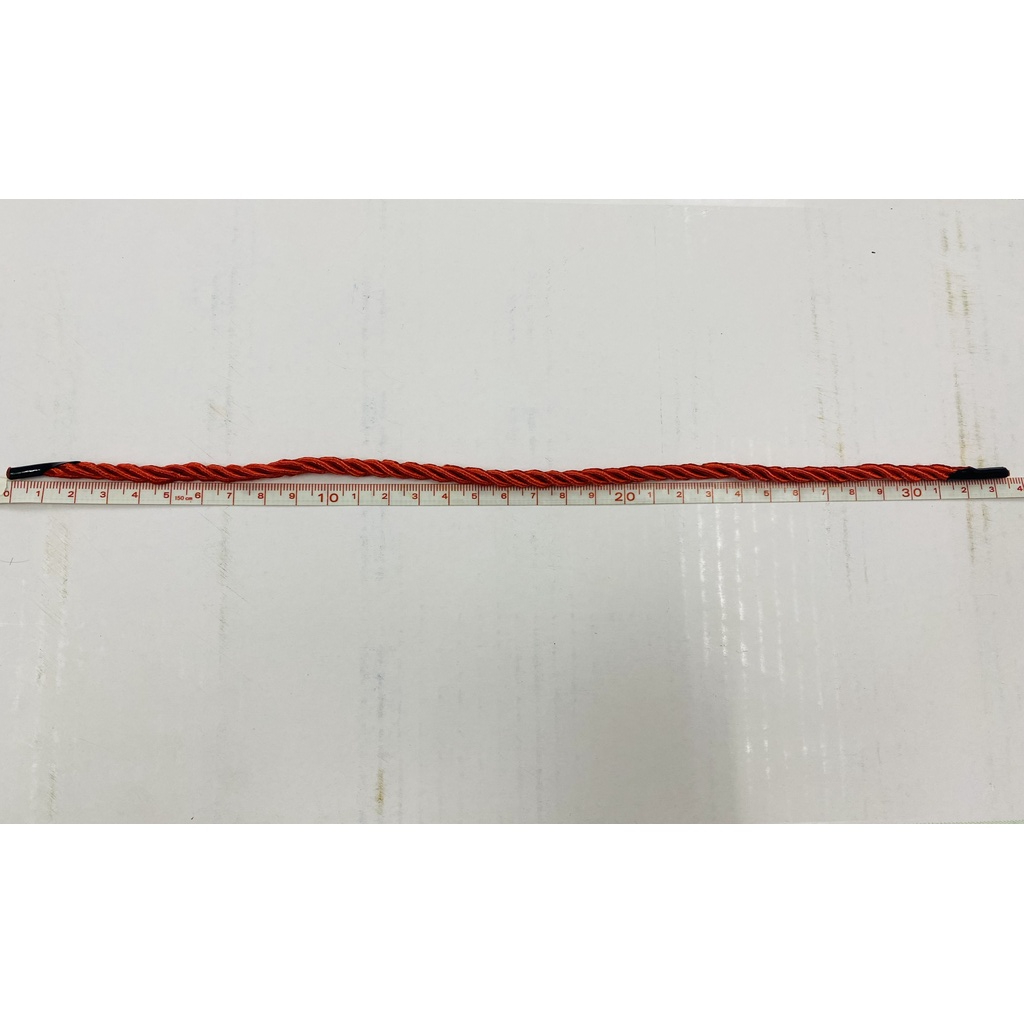 Bó 50 Sợi Dây Se Xỏ Túi Giấy Bấm 2 Đầu Nhựa Dài 32cm