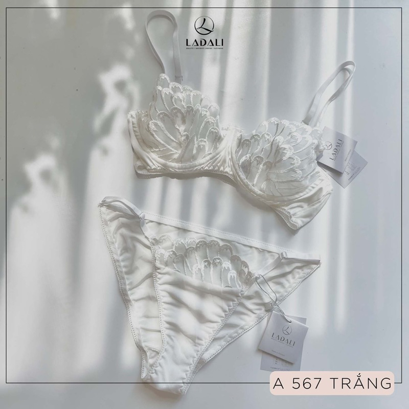 Áo bra ren hoa mút mỏng Ladali không gọng bralette thiết kế