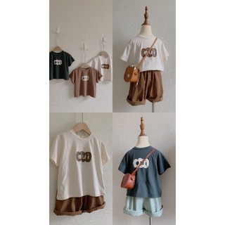 Áo pull cotton mềm Oui phong cách hàn quốc bé trai bé gái