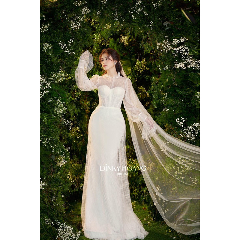 TOP bán chạy nhất Von , lúp cô dâu 3m 1 lớp