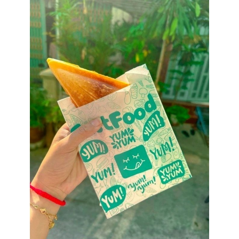 100c TÚI ĂN VẶT FASTFOOD SIZE 17, SIZE 21