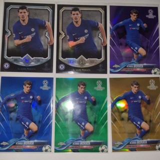 Thẻ Topps cầu thủ bóng đá Alvaro Morata