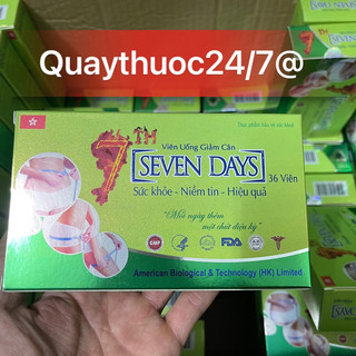 Viên uống giảm cân seven days