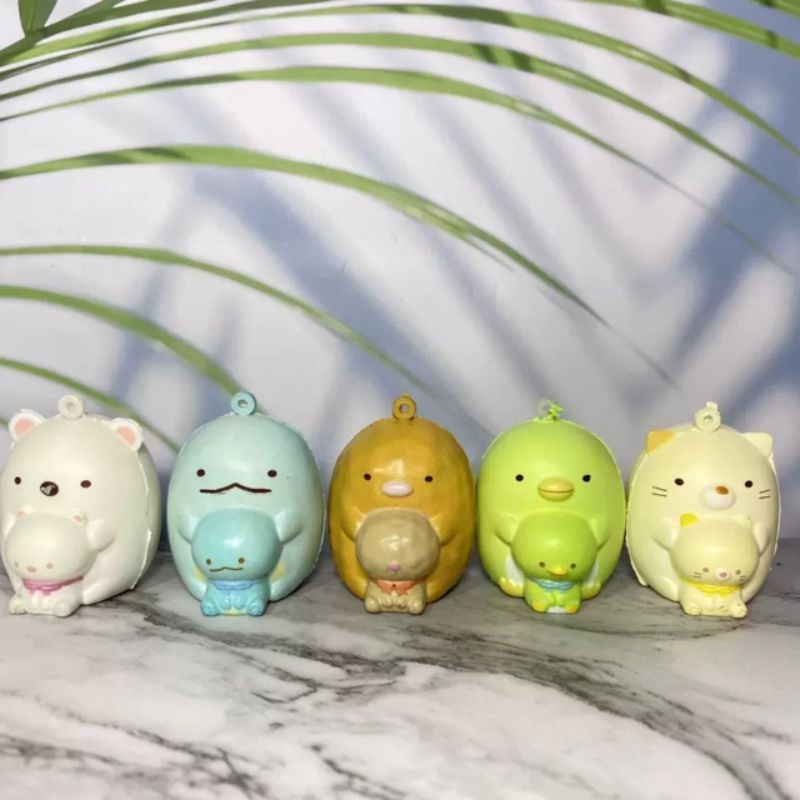 squishy mini chính hãng thú ôm con siêu dễ thương( k chậm tăng nhiều)