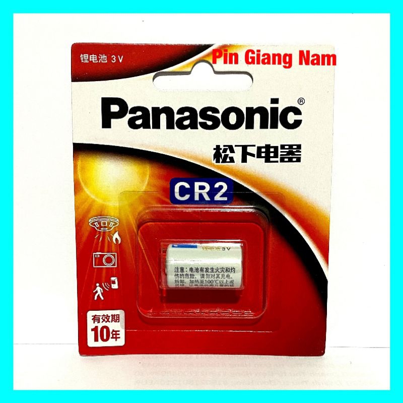 Pin CR2 Panasonic 3V Lithium vỉ 1 viên