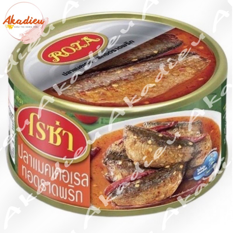 Cá Thu Chiên Sốt Chua Cay Roza Chính Hãng Thái Lan 150gr