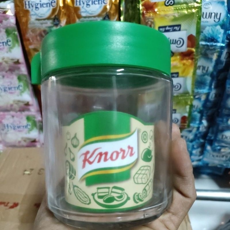 Hũ thủy tinh đa năng 430ml hàng khuyến mãi Knorr .