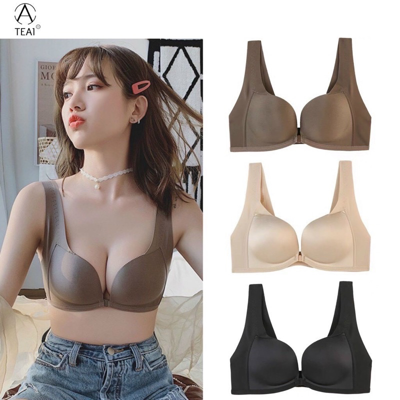 Áo Ngực Không Gọng Mềm Mại Cài Khóa Trước Quyến Rũ Cho Nữ YoRa Underwear M964