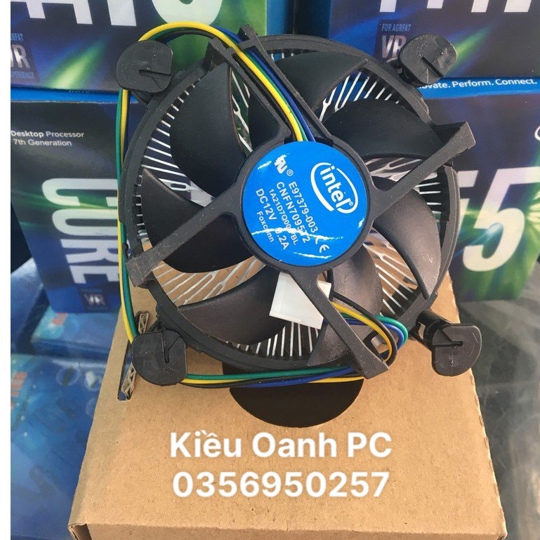 Fan quạt ( Fan Box)  tản nhiệt dành cho CPU dùng được cho SK 1155, 1151, 1200