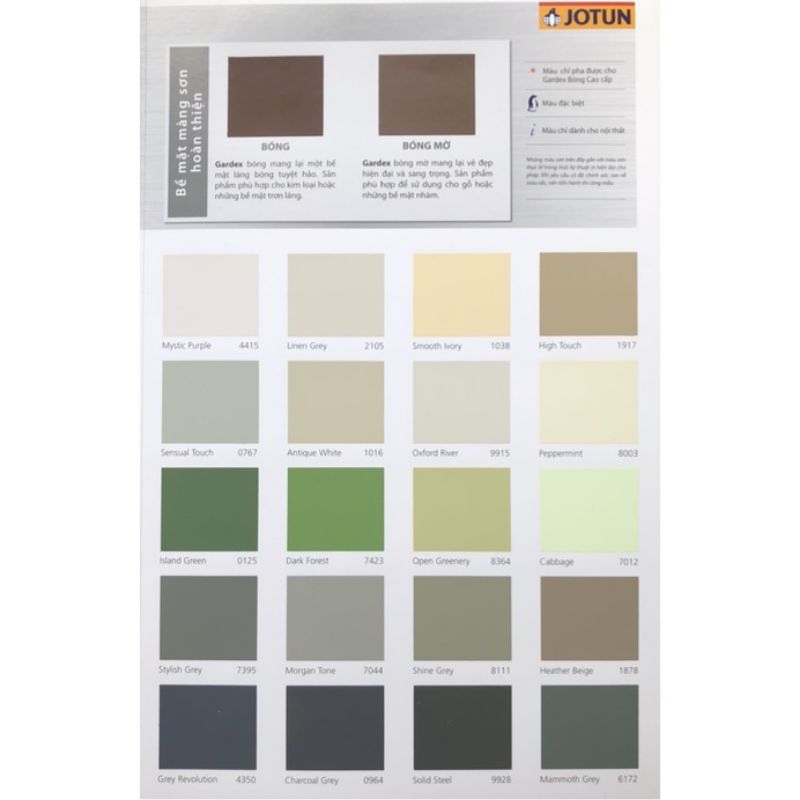 Sơn sắt/gỗ Jotun Essence bóng mờ 0,8L