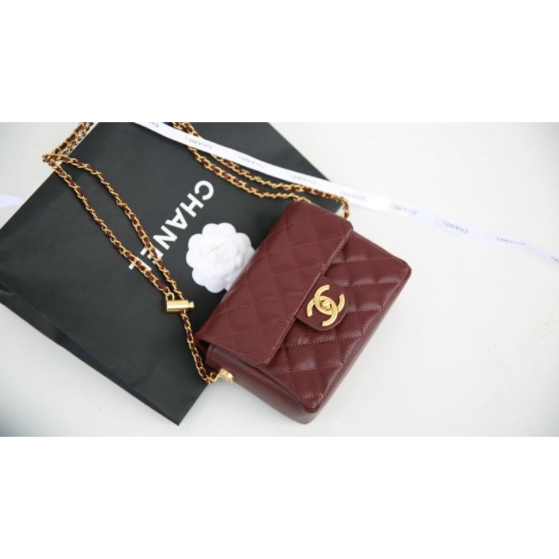 Túi clasic new họp nam châm sz 17