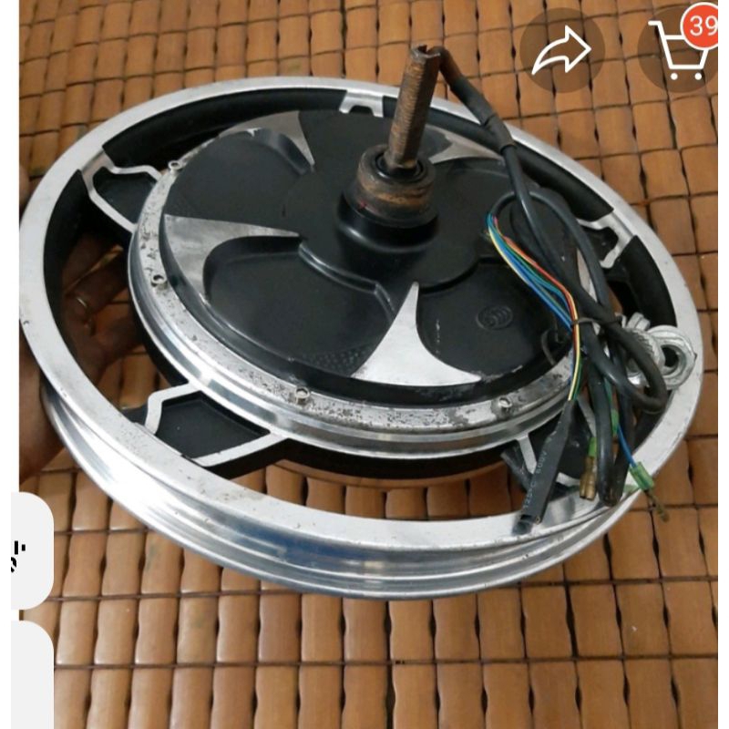 Thanh lý động cơ tháo xe điện vành 16 inch dùng cho xe Honda,yamaha