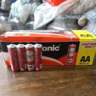VỈ PIN AA PANASONIC R6DT/4S Đỏ