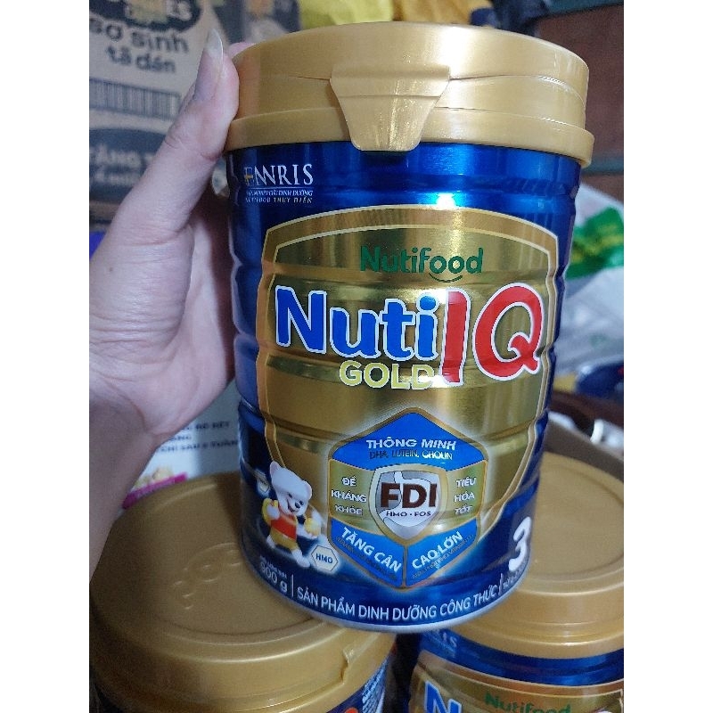 Sữa bột Nutifood Nuti IQ Gold lon 900g số 1,2,3,4 ( HSD 2024 - 2025 )