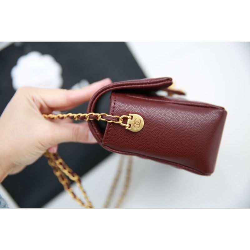 Túi clasic new họp nam châm sz 17