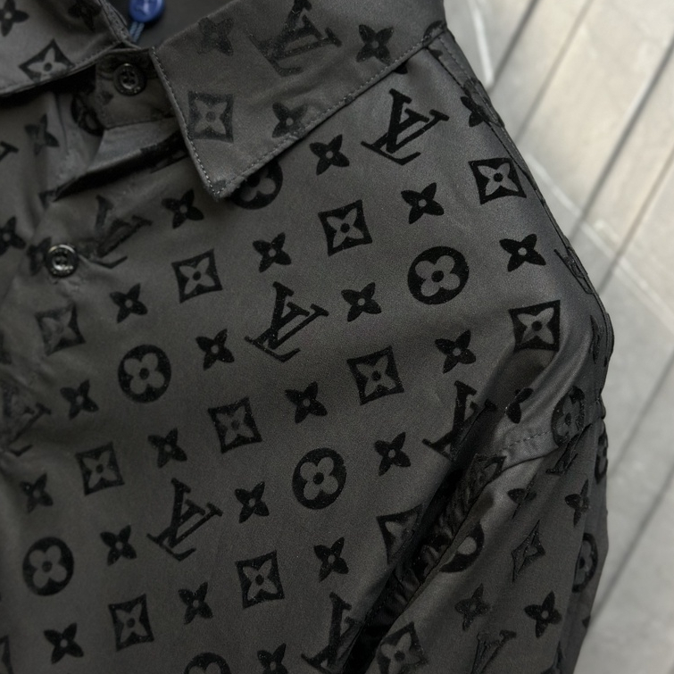 Áo sơ mi Louis Vuitton họa tiết hoa LV full LA 1-1 on web
