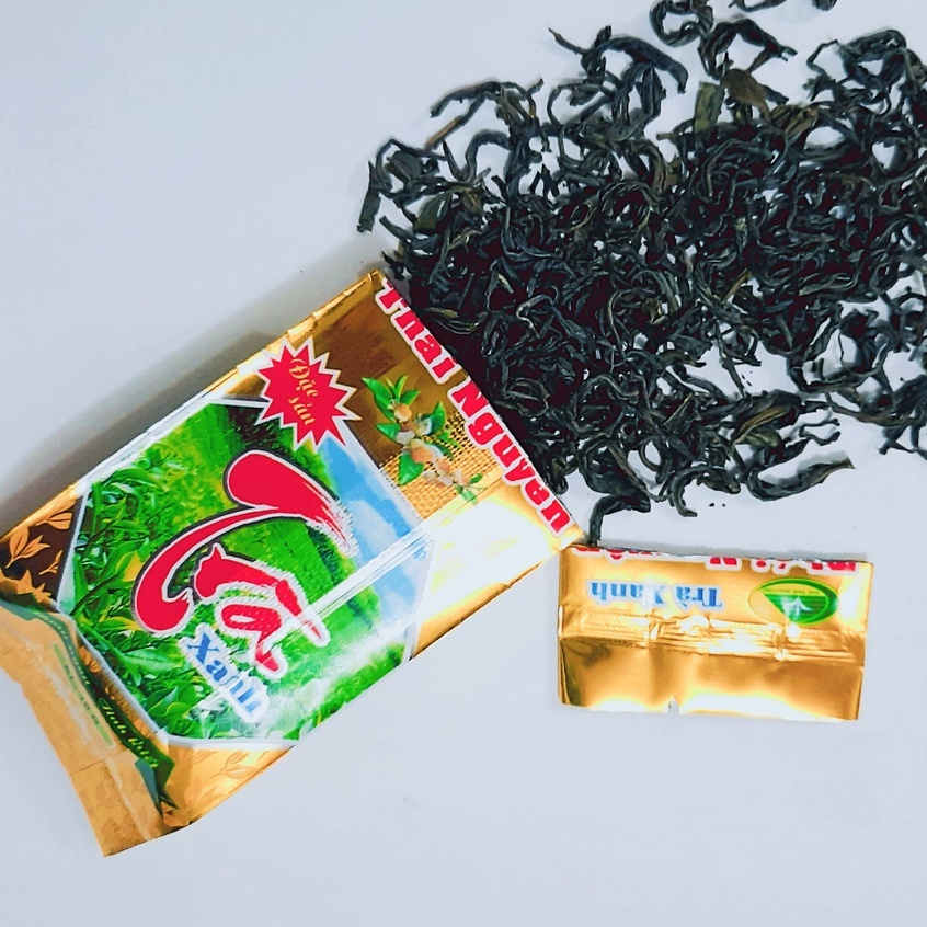 Chè thái nguyên Gói 10g Uống Nhỏ Lẻ - Cưới Hỏi 1kg = 100 Gói Giá Bình Dân Cam Kết Chất Lượng