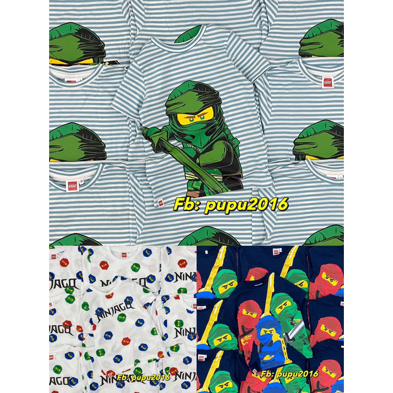 Áo phông cộc tay Ninja go C&A dư xịn cho bé trai