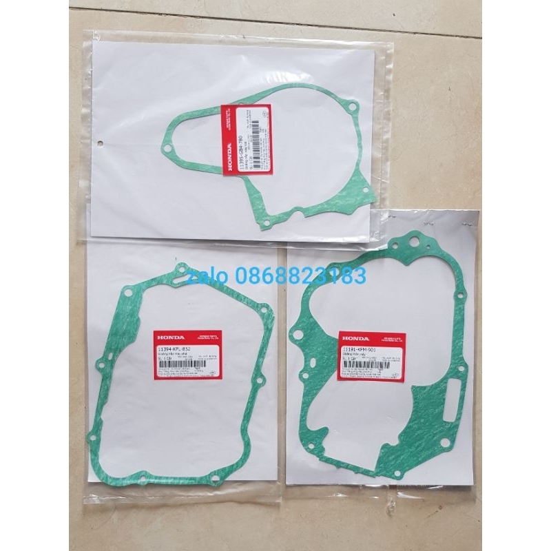 Tách lẻ bộ gioăng xe Dream Việt, wave alpha nhỏ, wave RS100, cá 100 Honda