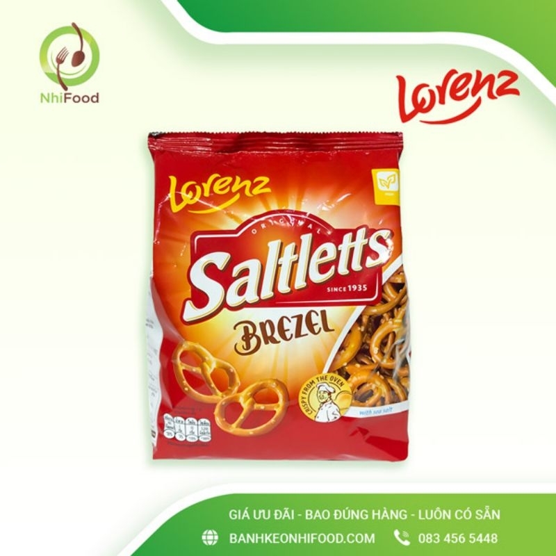 Bánh Xoắn Vị Muối Lorenz Saltletts Brezel, Gói 150g