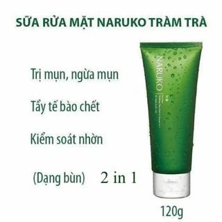 Sữa Rửa Mặt Naruko Tràm Trà Dạng Bùn 120g