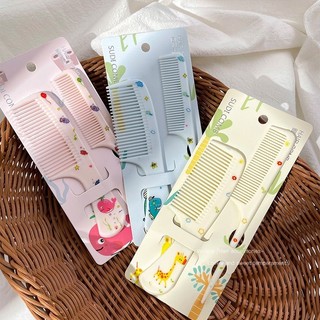 Sét 2 Lược Chải Tóc Cute Dễ Thương Bỏ Túi