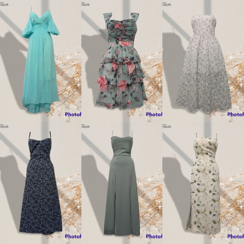 Đầm 2hand, đầm si 100 33 (Ins:catchy_2hand)