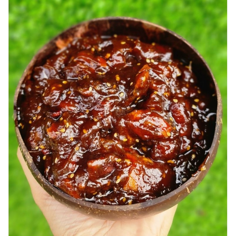 Đá me truyền thống - Me hạt cứng ngào khóm  Hộp 550g