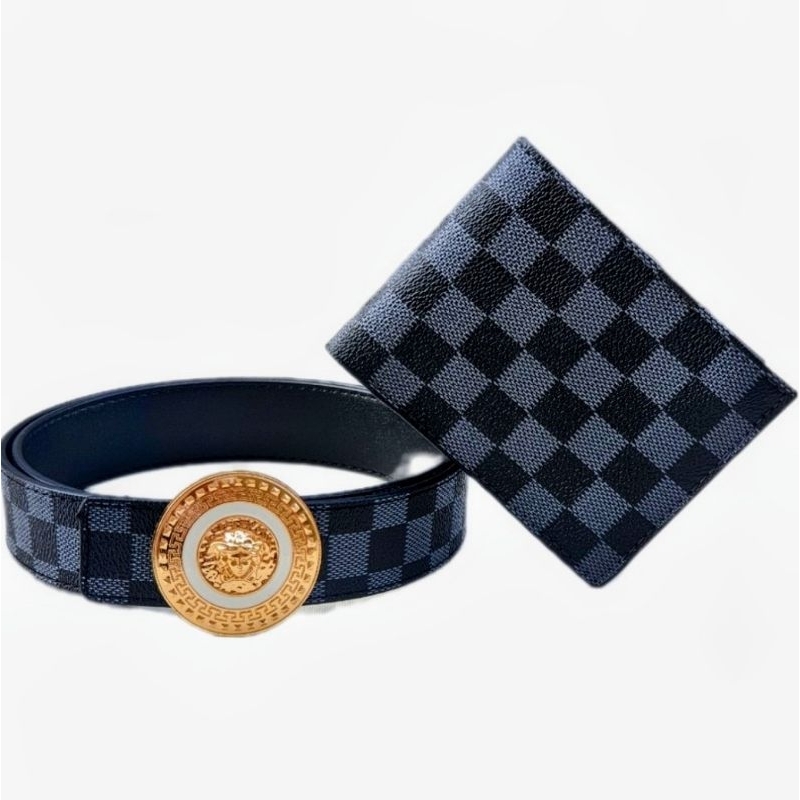 Thắt Lưng Nam  Nịt Nam + Ví Da LV Thời Trang Trẻ Trung