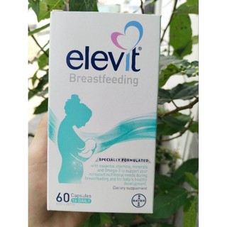 Mẫu mới- Elevit Breastfeeding lợi sữa sau sinh 60 viên
